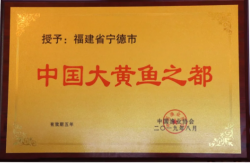 宁德市获评“中国大黄鱼之都”称号