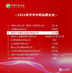片仔癀药业：科技赋能品牌发展助力“健康中国”建设