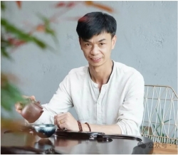 百花盏创始人蔡龙：一盏黑瓷繁花绽 万千风华聚盏间